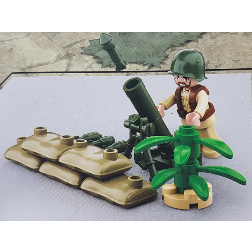 Klocki Wojsko Czołg PzKpfw II TOMDORIX