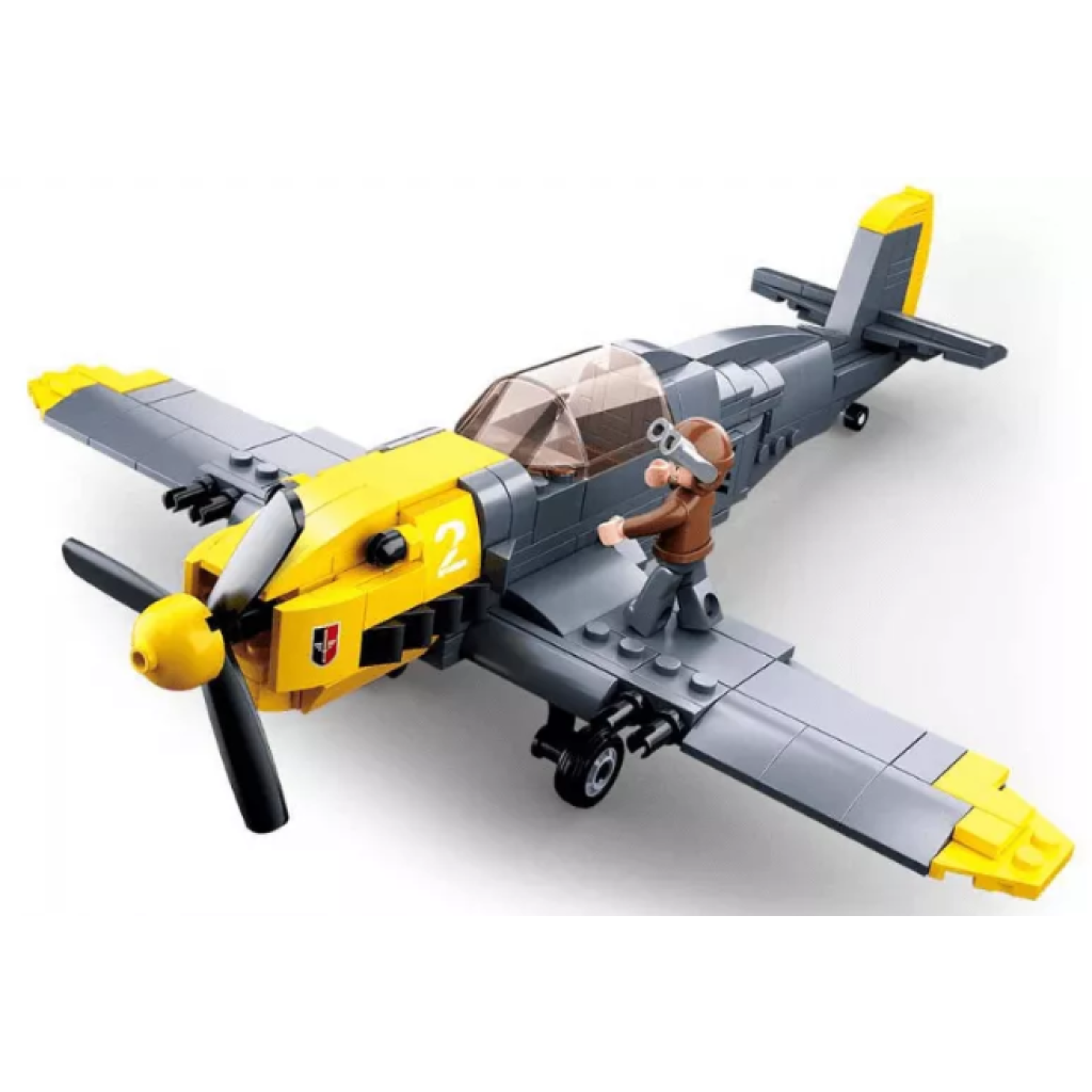 Klocki Wojsko Myśliwiec Messerschmitt BF 109 TOMDORIX