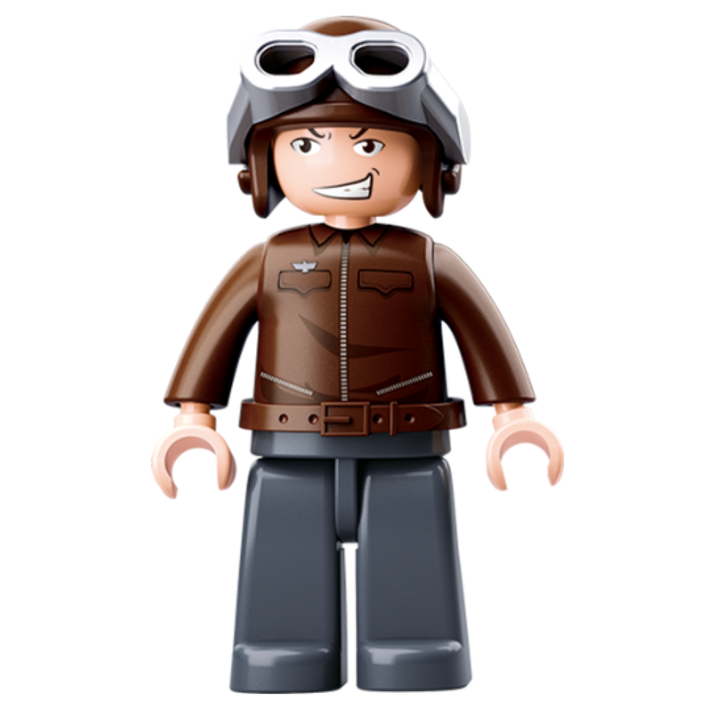 Klocki Wojsko Myśliwiec Messerschmitt BF 109 TOMDORIX