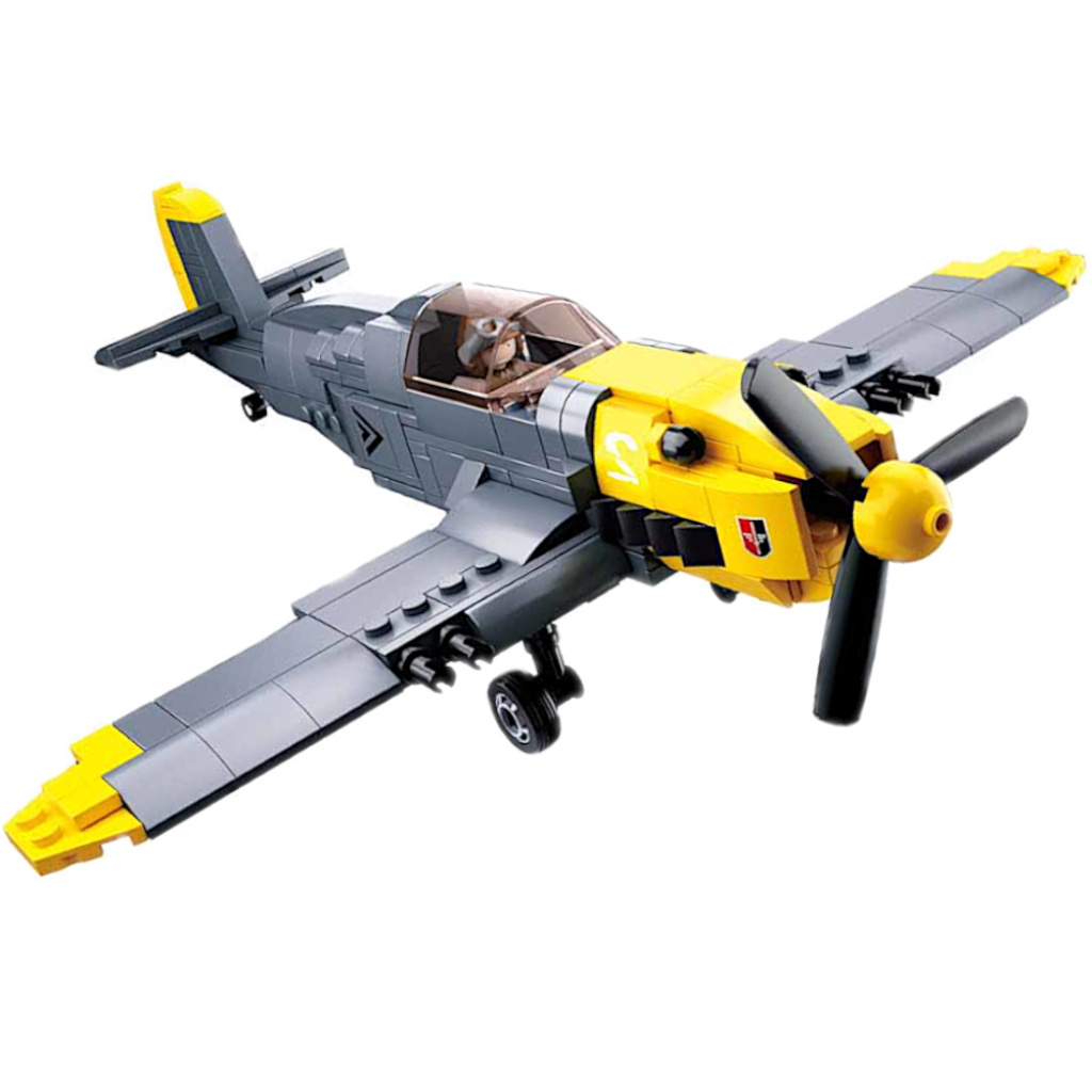 Klocki Wojsko Myśliwiec Messerschmitt BF 109 TOMDORIX 