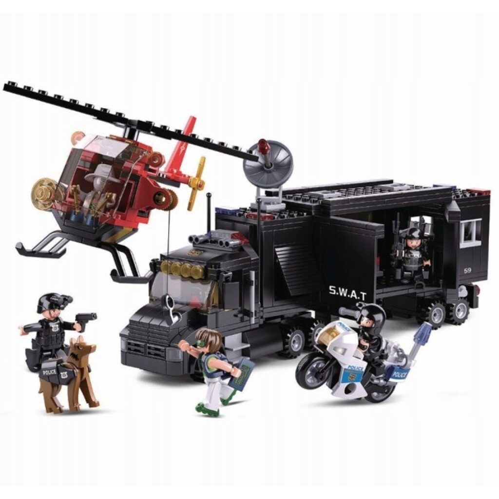 Klocki Policja Mobilne Centrum Dowodzenia TOMDORIX