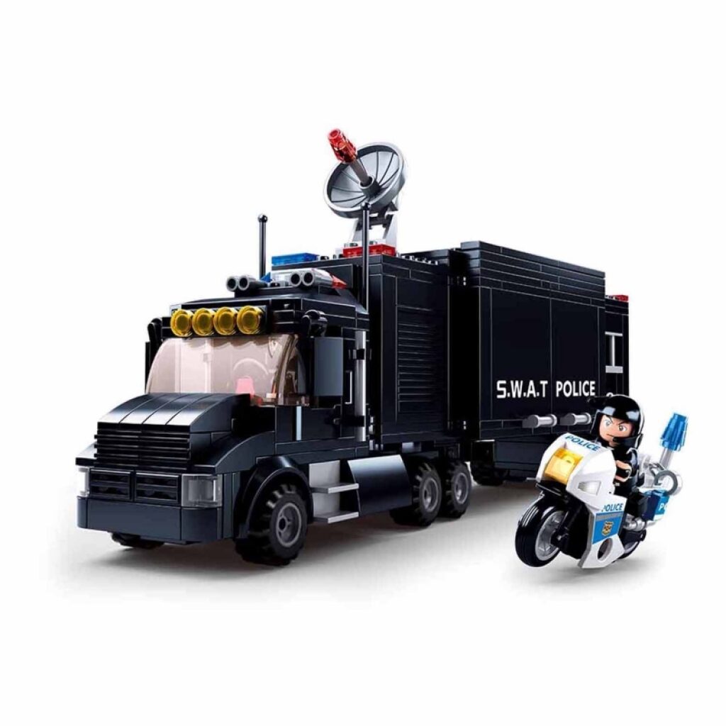 Klocki Policja Mobilne Centrum Dowodzenia TOMDORIX