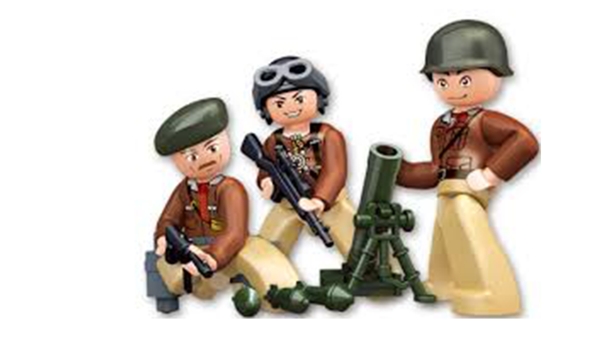 Klocki Wojskowe Figurki Militarne Żołnierze TOMDORIX