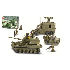 Klocki Wojsko - Czołg T-90 i Wojskowe Pojazdy TOMDORIX.PL