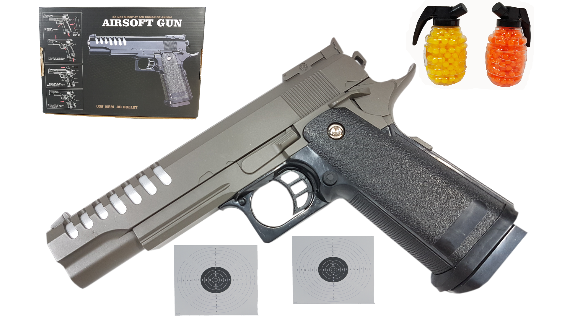 Walther Pistolet Metalowy Na Kulki 6mm 2x Granaty Tomdorix