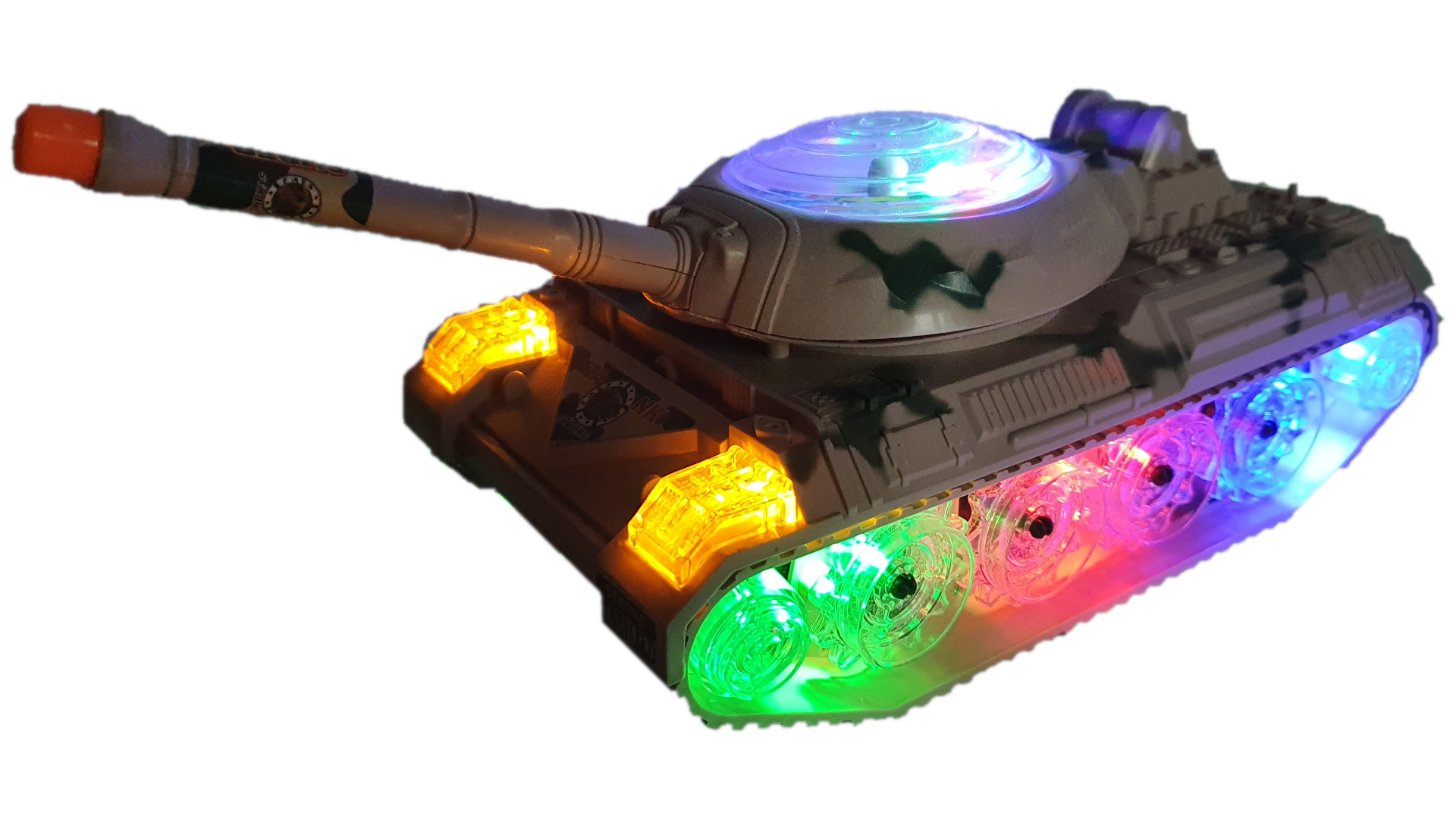 Czołg Na Baterie Zdalnie Sterowany Światło Dźwięk TOMDORIX