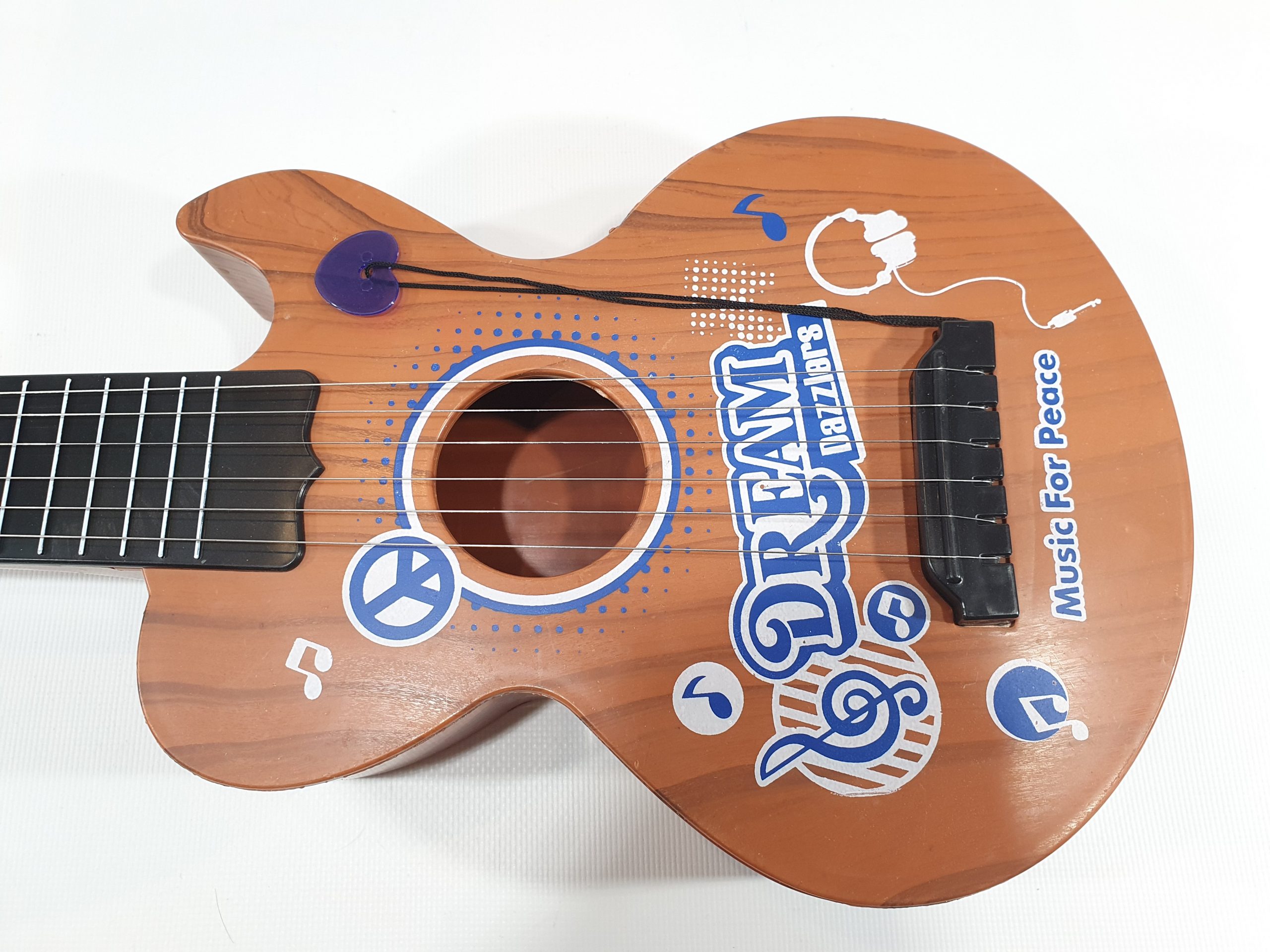 Gitara Akustyczna UKULELE Dla Dzieci 6 Strun Pióro TOMDORIX