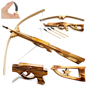 Kusza Drewniana Dla Rycerza Łuk+3 Bełty Tarcza Tomdorix