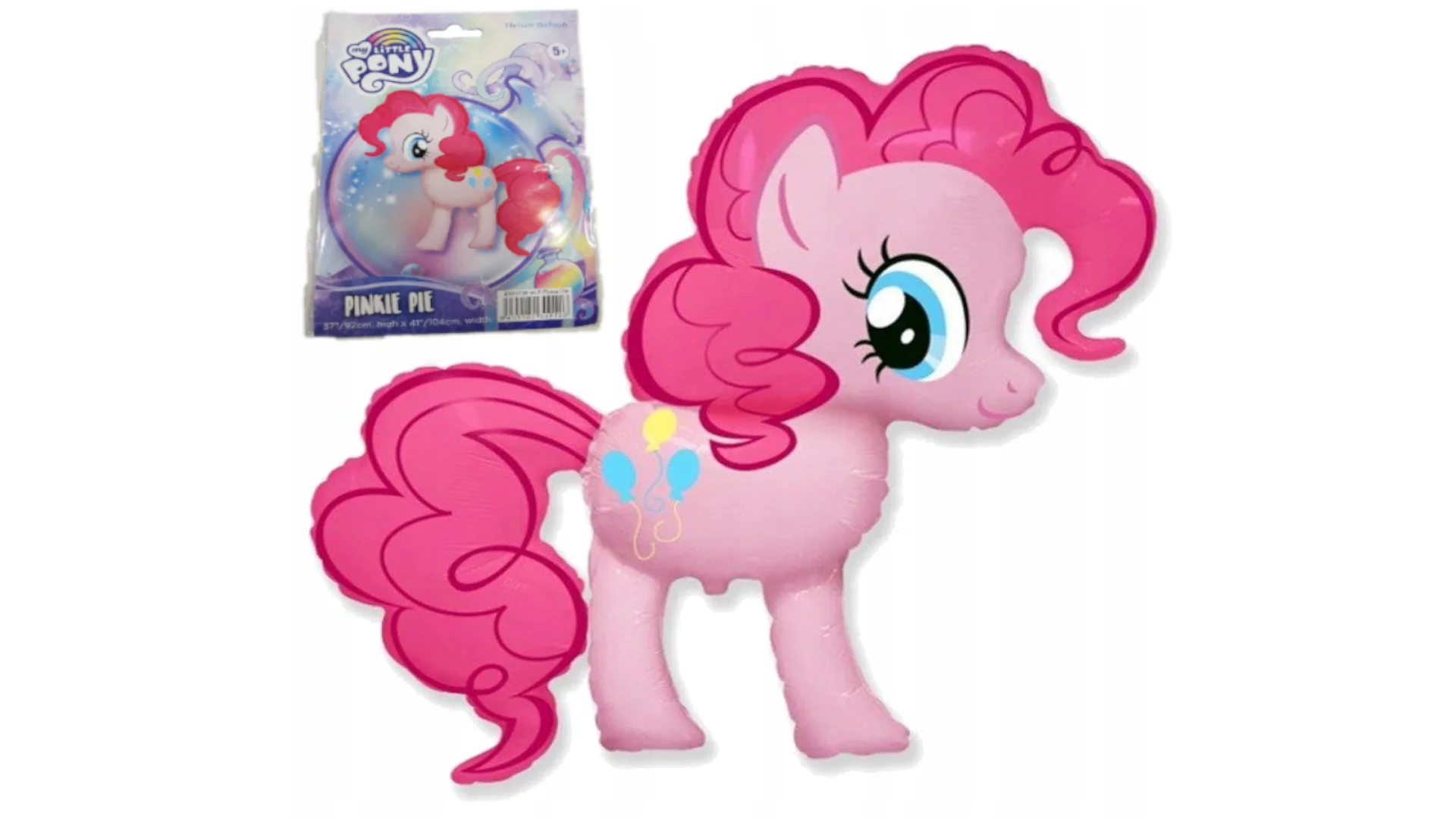 Balon Pinkie Pie koniki Pony Urodziny 91cm. Na Hel lub powietrze. Tomdorix