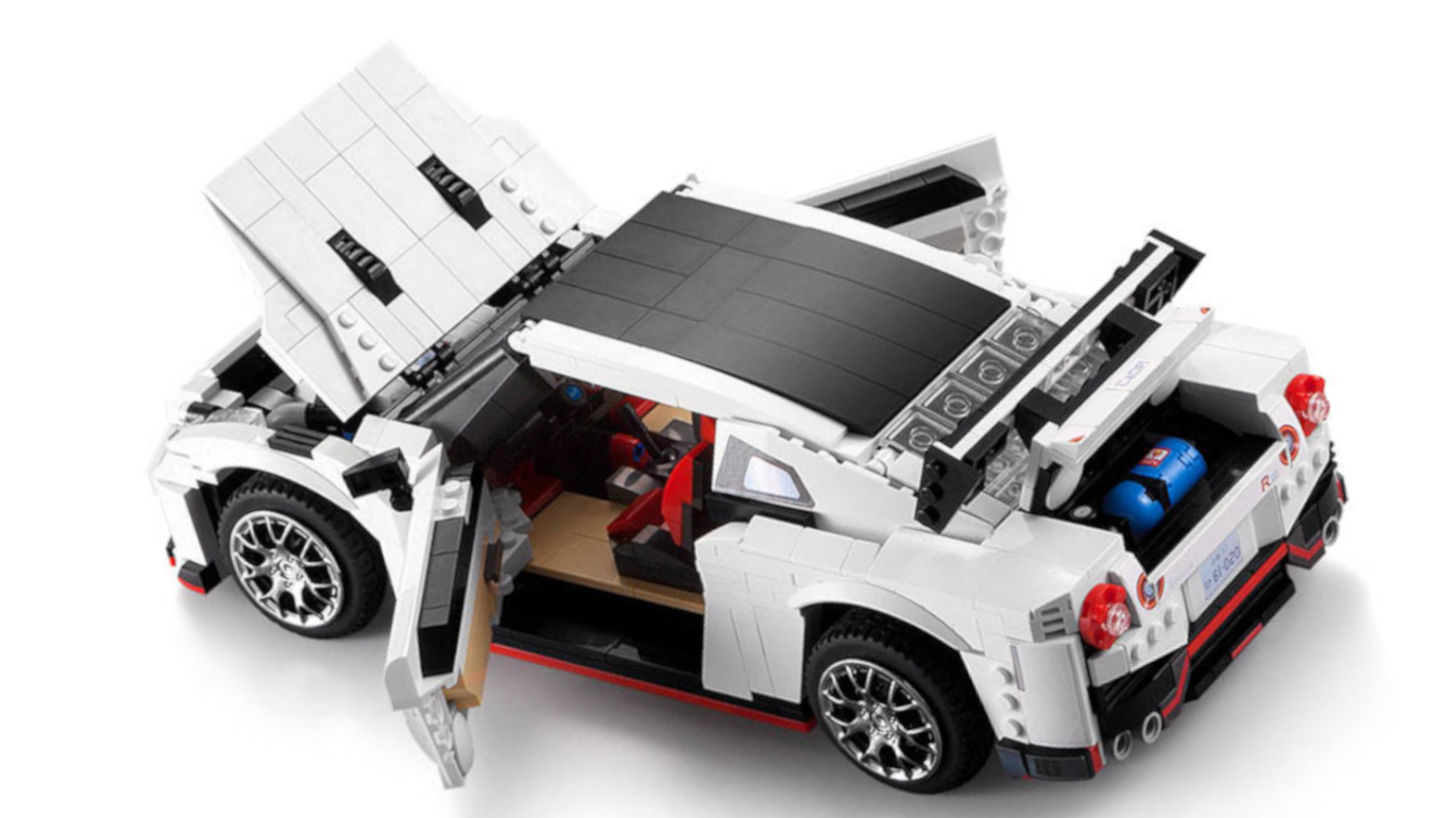 Klocki Lego Technic, Cada NISSAN GTR R35 Samochód sportowy TOMDORIX