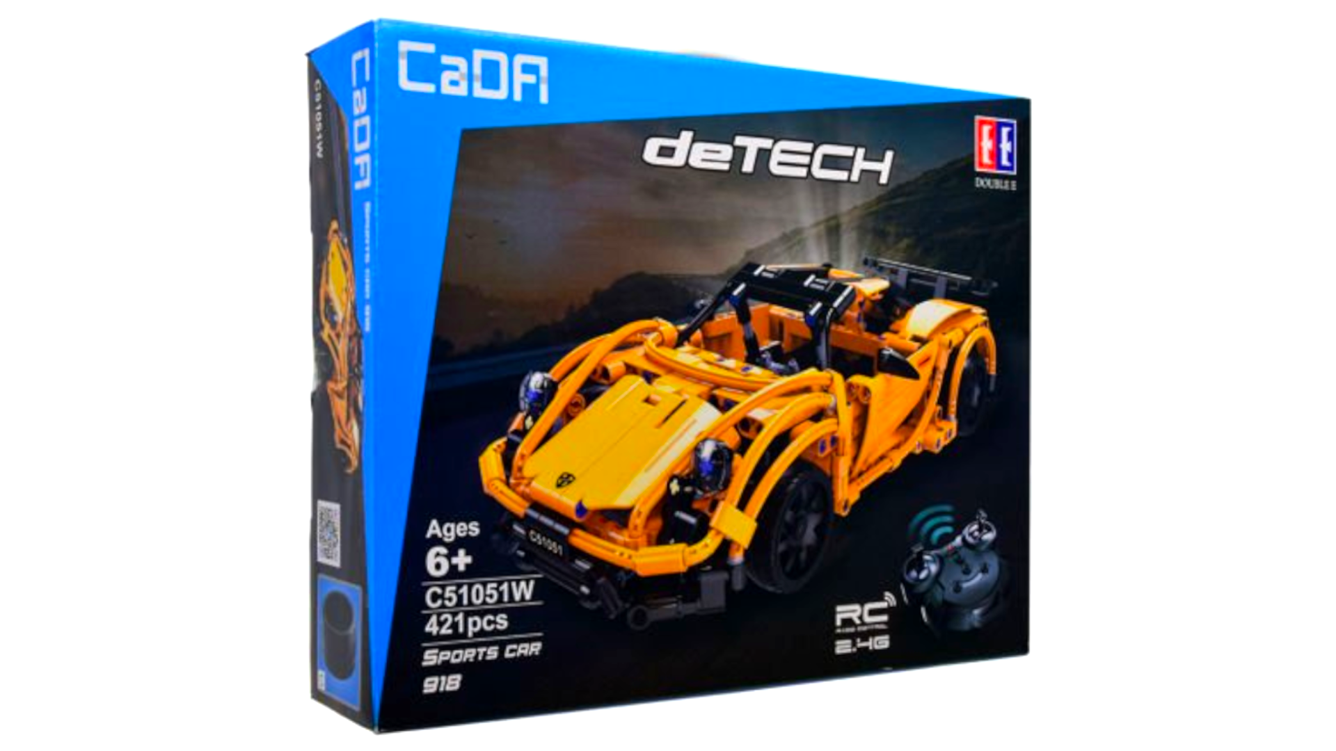 Klocki Lego Technic, Cada Porsche 918 C51051W+Pilot, Zdalnie Sterowany Samochód Sportowy TOMDORIX