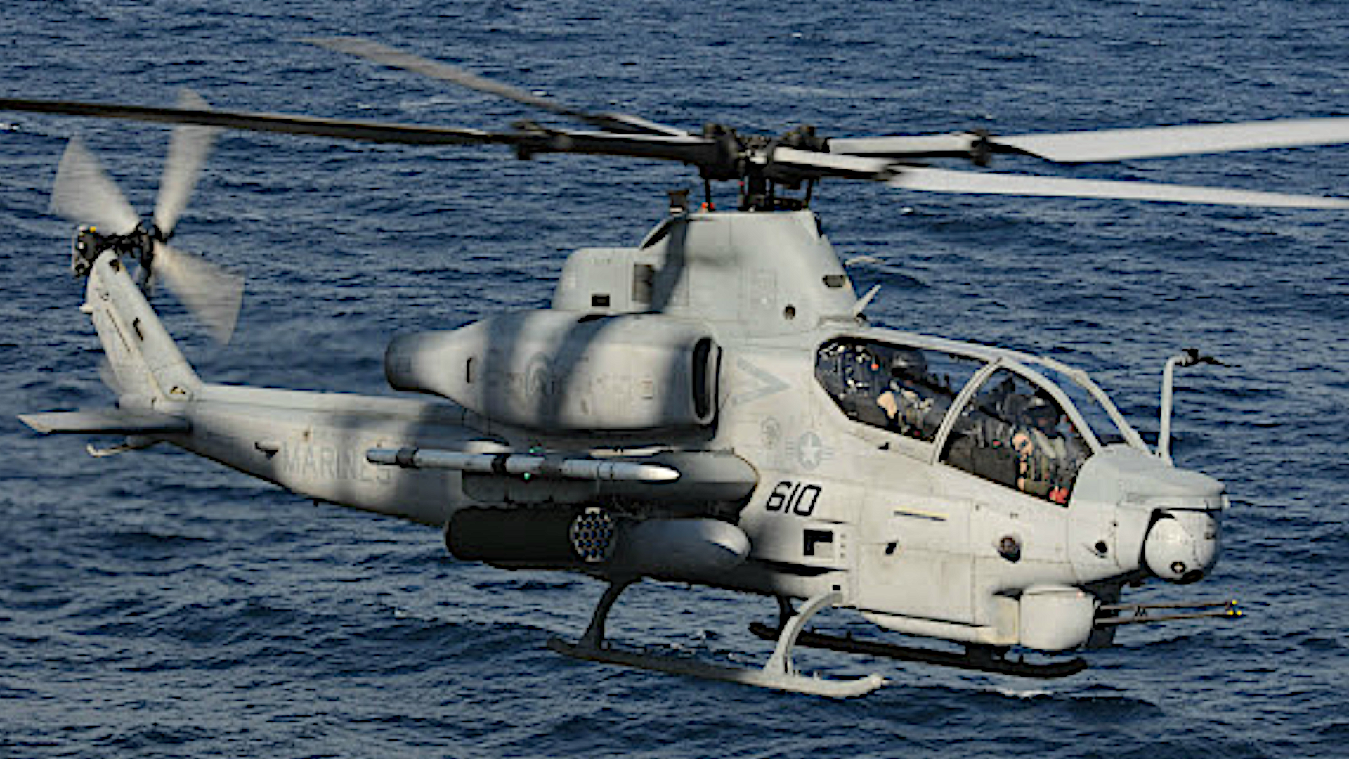 Klocki Helikopter AH-1Z VIPER Armia Wojsko Samolot TOMDORIX