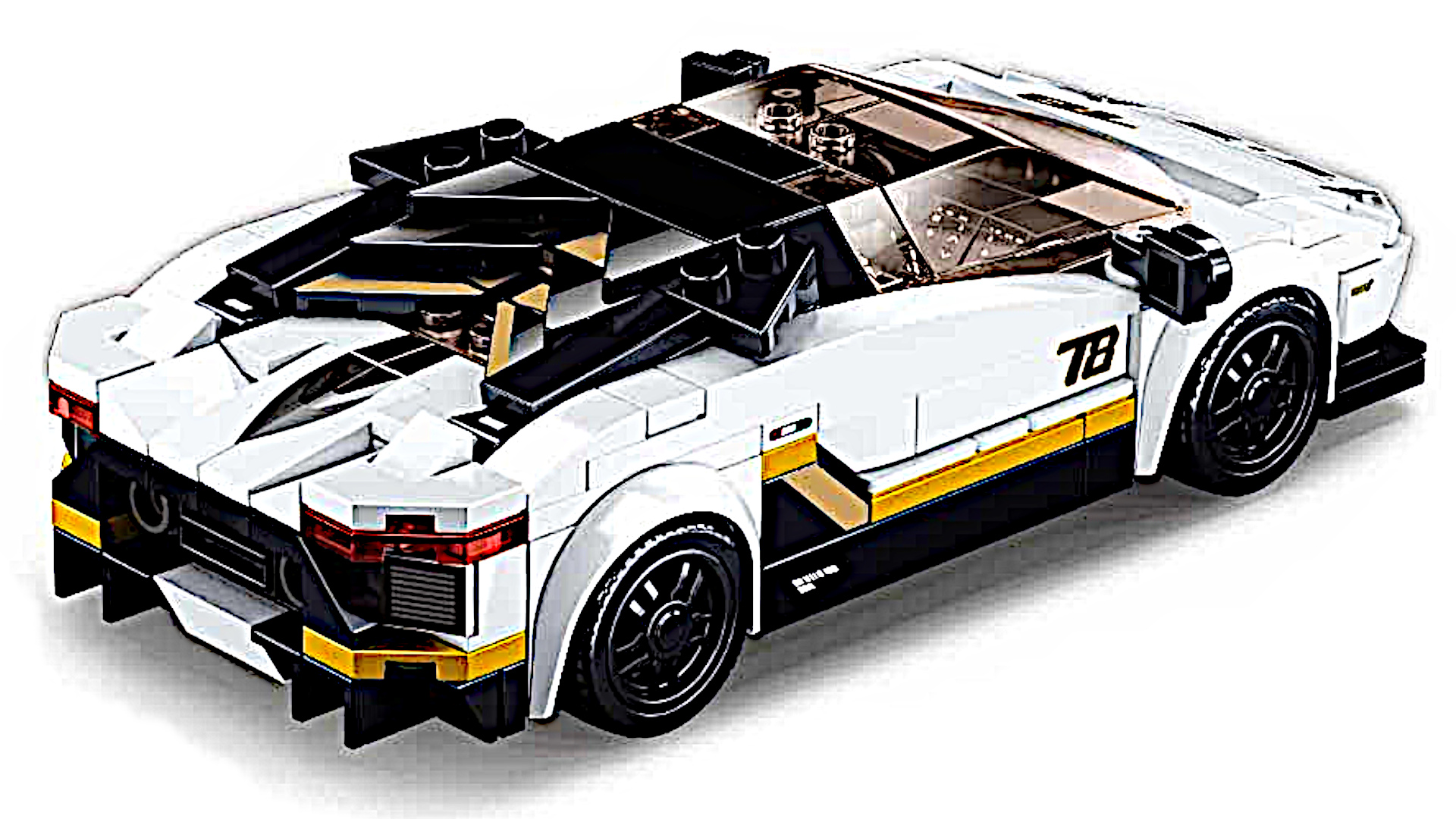 Klocki Lamborghini Aventador Auto Sportowe Włoskie TOMDORIX