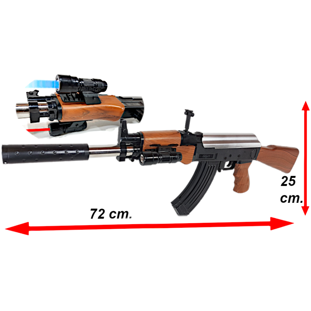 Karabin Na Kulki AK-47 KAŁASZNIKOW ASG+2 Tarcze TOMDORIX