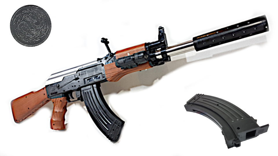Karabin Na Kulki AK-47 KAŁASZNIKOW ASG+2 Tarcze TOMDORIX