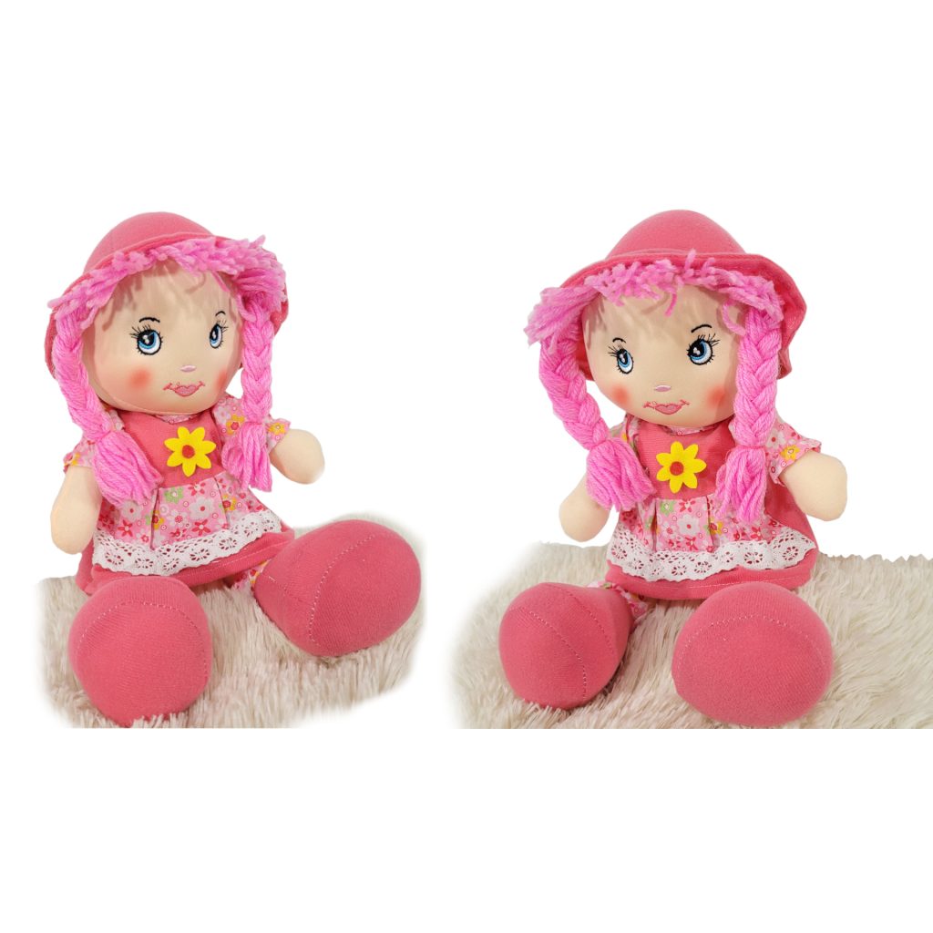 Lalka ZUZIA Przytulanka Szmacianka Mówi, Śpiewa Po Polsku 35cm. Tomdorix