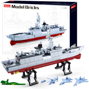 Klocki Statek NISZCZYCIEL Rakietowy, Wojsko Armia