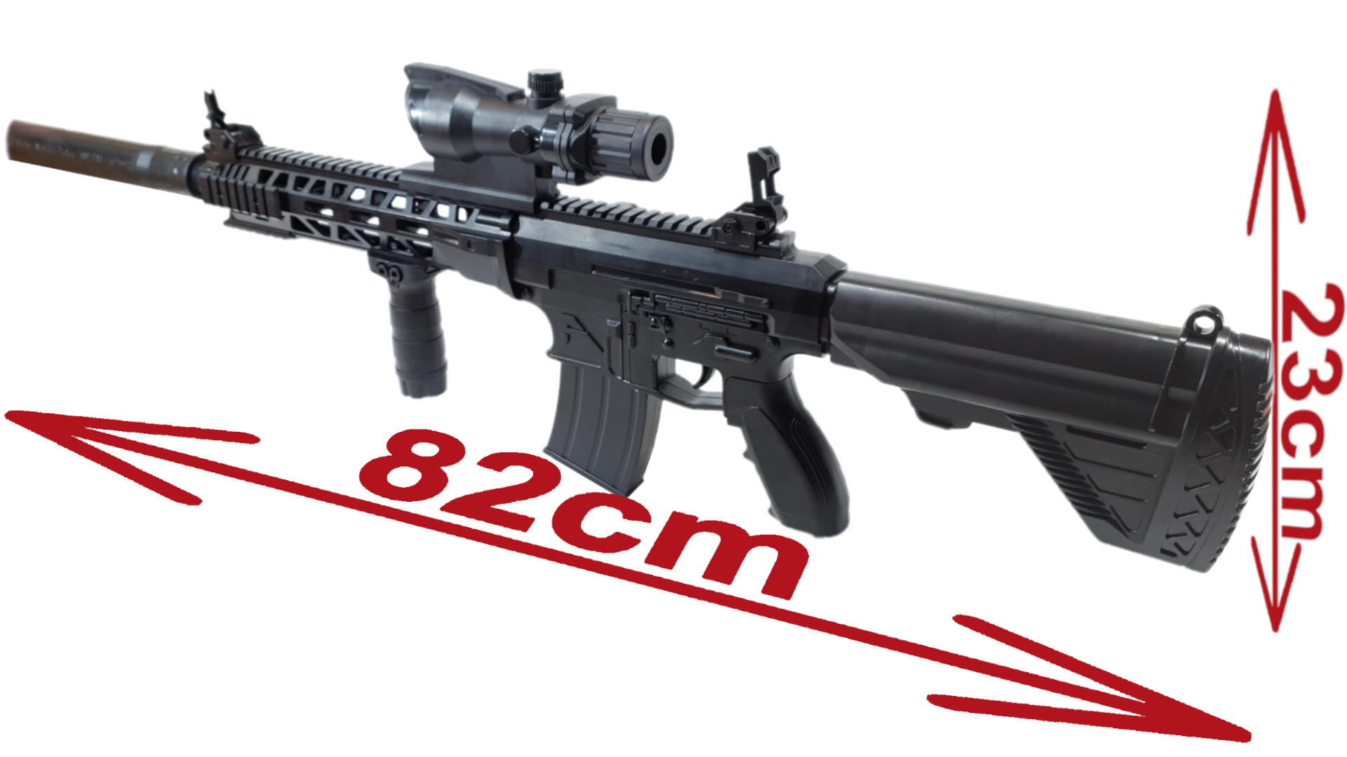 Replika Amerykańskiego Karabinu Automatycznego AR-15 Na Kulki 6mm ASG TOMDORIX