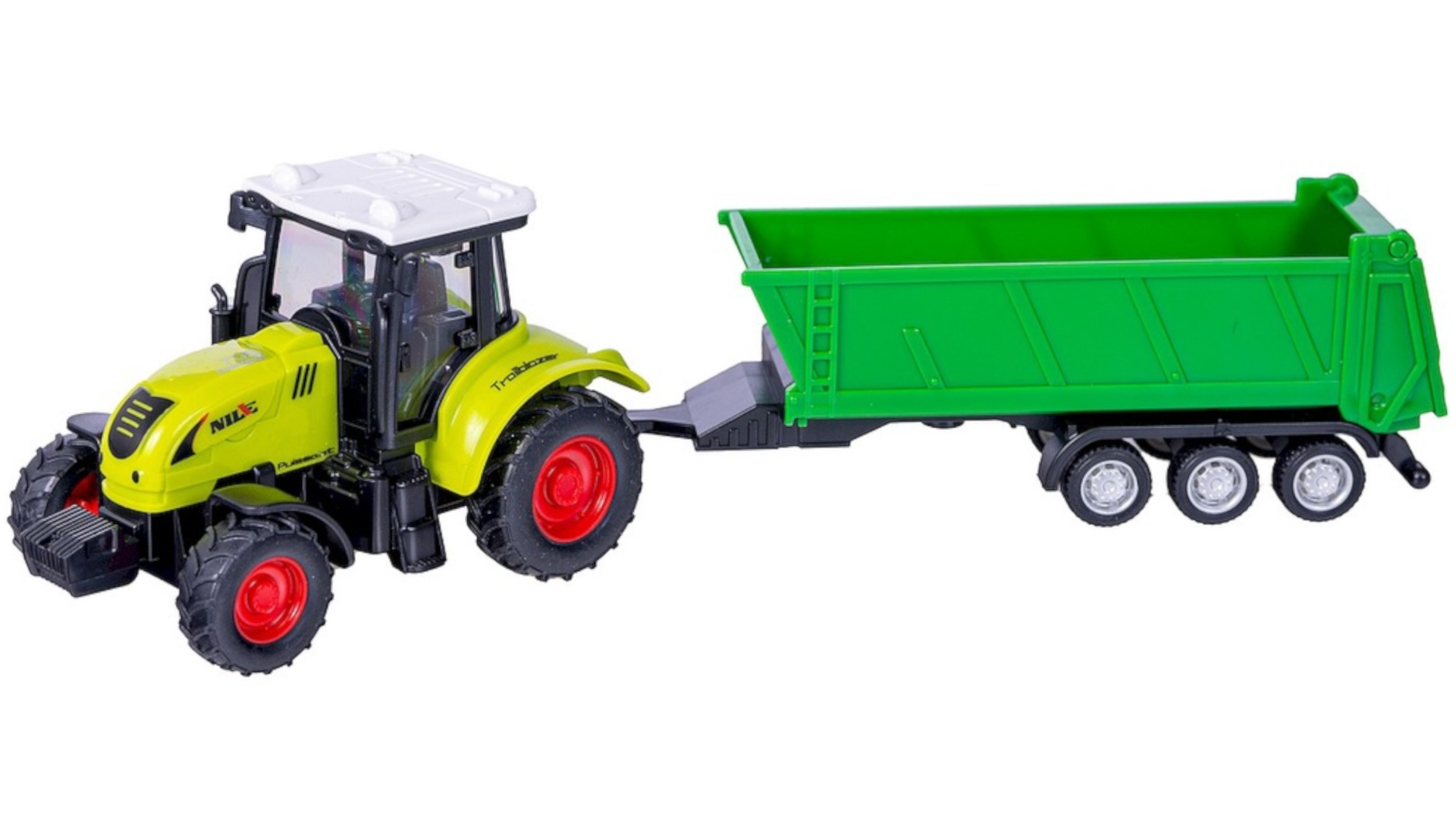 Zestaw Farmerski 2 Duże Traktory + 3 Maszyny Rolnicze Kombajn TOMDORIX