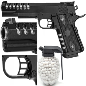 WALTHER PPQ Q5 Replika ASG Metalowy Pistolet Na Kulki 6mm TOMDORIX