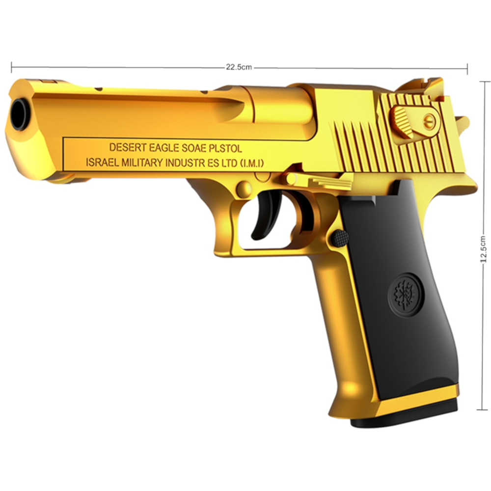 Złoty Desert Eagle Replika ASG Pistolet Metalowy Na Kulki 6mm TOMDORIX