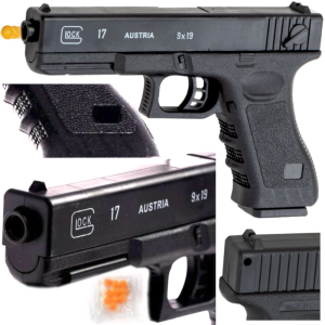 GLOCK 17 11 Replika Policyjny Pistolet Na Kulki 6mm TOMDORIX