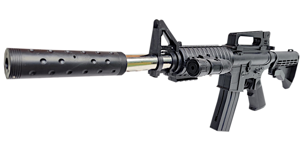 M16 Karabin Amerykański Na Kulki Snajperka ASG Laser Pistolet Tomdorix