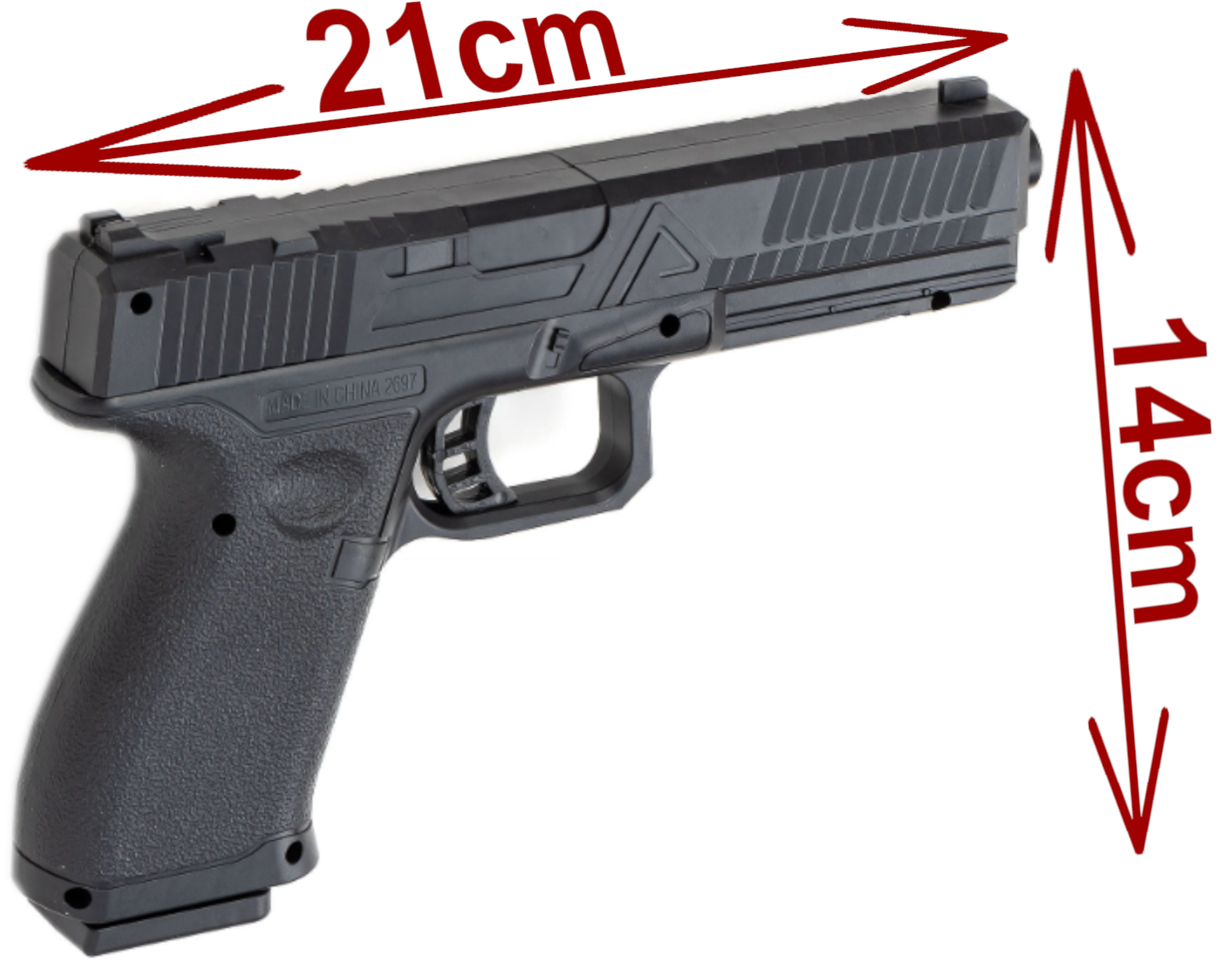 WALTHER 11 Replika ASG Policyjny Pistolet Na Kulki 6mm TOMDORIX