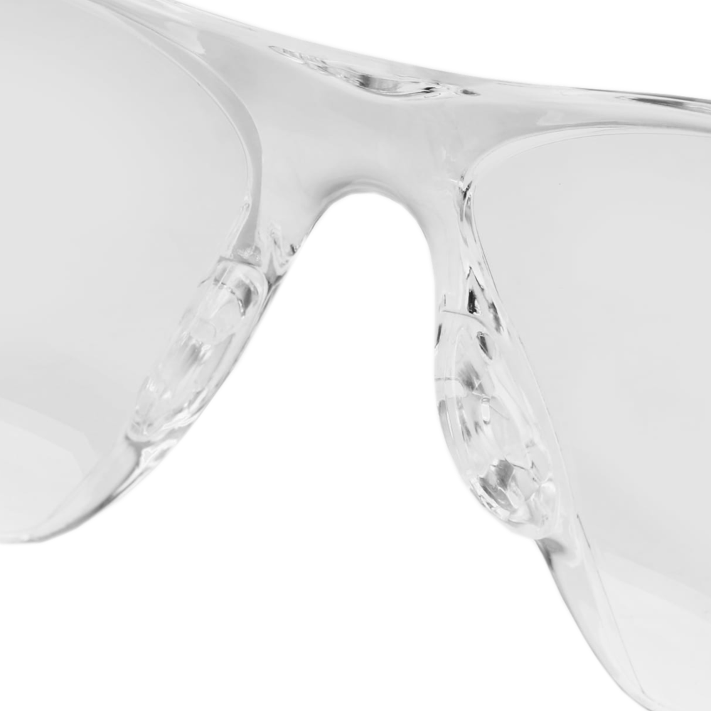 Okulary Strzeleckie ASG Wojskowe Przeźroczyste Gogle Taktyczne Filtr UV + Smycz