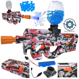 P90 Karabin AUTOMATYCZNY Na Kulki Żelowe Wodne ORBEEZ Pistolet Bezpieczny Tomdorix