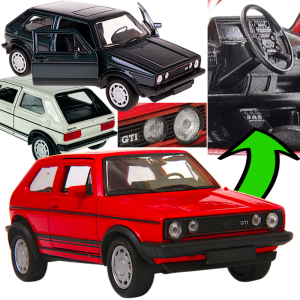 Auto VW Volkswagen Golf I GTI Model Metalowy Różne Kolory Welly Legenda PRL TOMDORIX