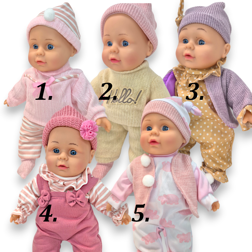 Lalka BOBAS Interaktywna ŚPIEWA I MÓWI PO POLSKU Jak Żywa TOMDORIX