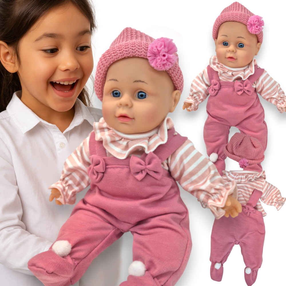 Lalka BOBAS Interaktywna ŚPIEWA I MÓWI PO POLSKU Jak Żywa TOMDORIX