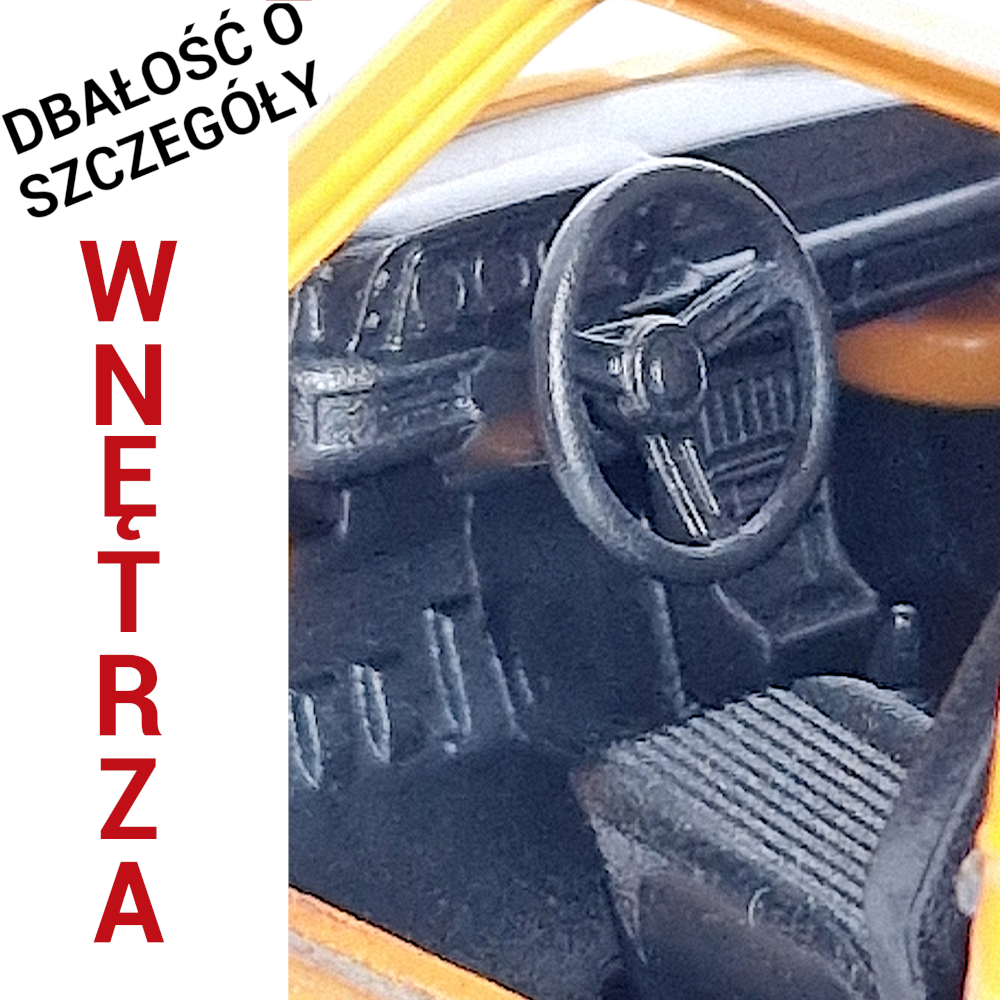 Auto BMW 2002 ti Pomarańczowy Model Metalowy Welly Otwierane Drzwi TOMDORIX