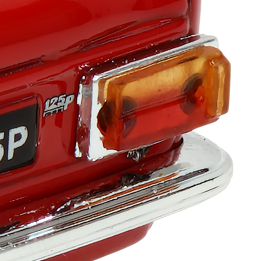 Polski DUŻY FIAT 125p Samochód Auto Model Metalowy Welly Legenda PRL TOMDORIX