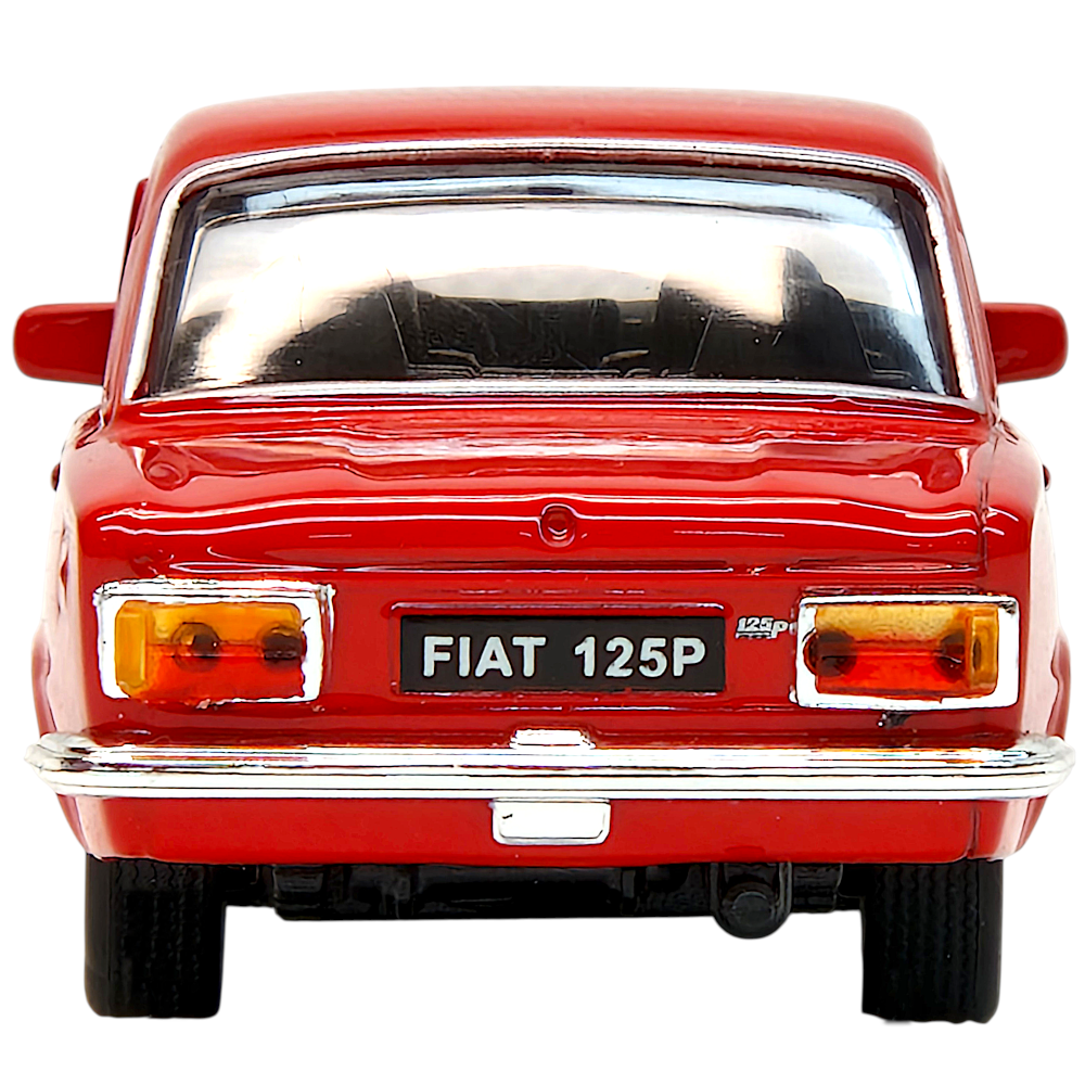 Polski DUŻY FIAT 125p Samochód Auto Model Metalowy Welly Legenda PRL TOMDORIX