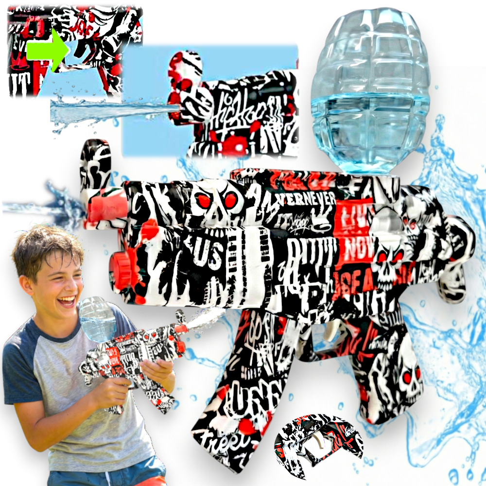 Pistolet Na Wodę Karabinek MP5 Automat Elektryczny Dla Dzieci TOMDORIX