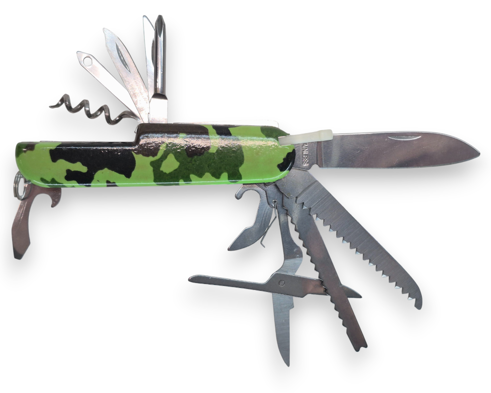 Scyzoryk Wielofunkcyjny Wojskowy CAMO – 10w1 Niezbędnik Korkociąg Tomdorix Scyzoryk Wielofunkcyjny Wojskowy CAMO – 10w1 Niezbędnik Korkociąg Tomdorix