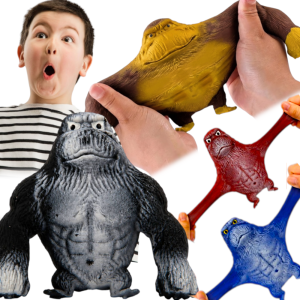 Gniotek GORYL Małpa Rozciągliwy Antystresowy Sensoryczny Squishy Fidget Toy TOMDORIX