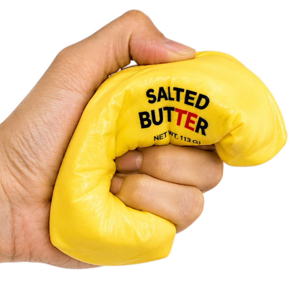 Duże MASŁO Gniotek Antystresowy Kostka MASŁA Salted Butter Squishy HIT TIK TOK 2026!