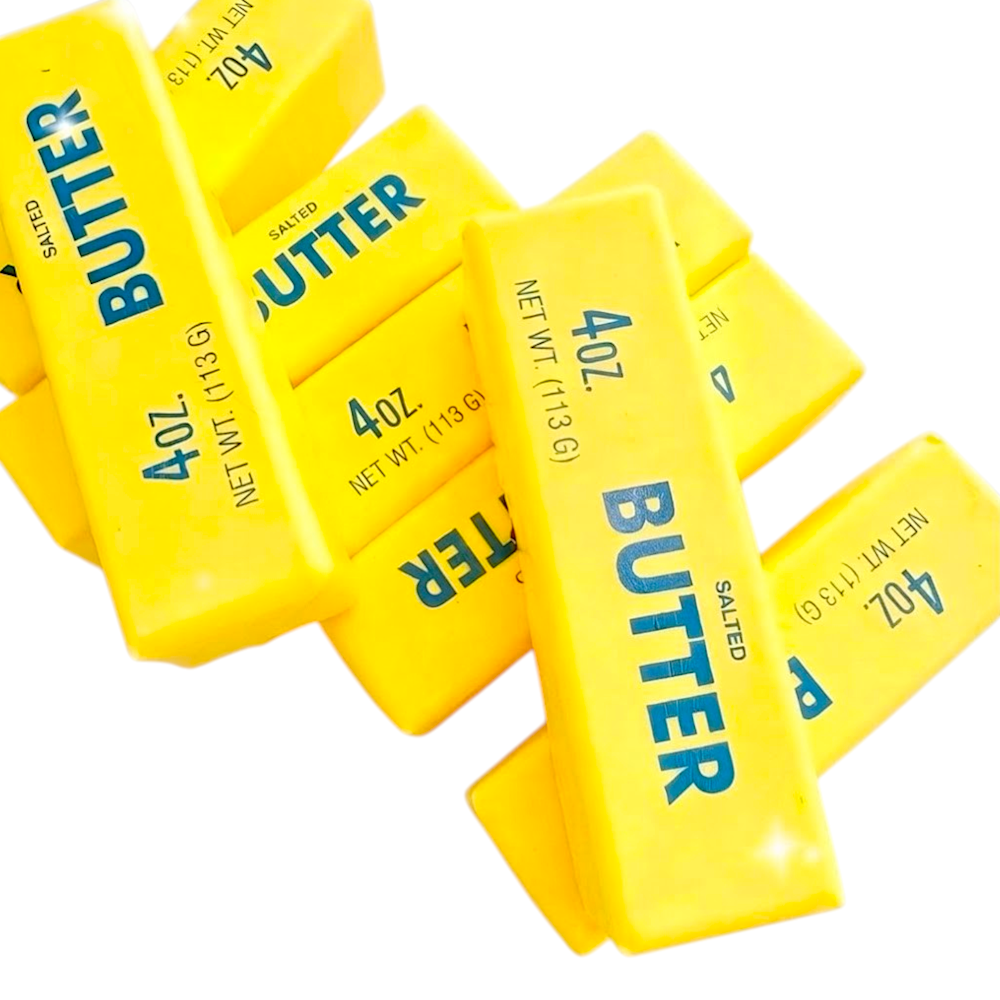 Duże MASŁO Gniotek Antystresowy Kostka MASŁA Salted Butter Squishy HIT TIK TOK 2026!