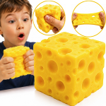 Duży SER Gniotek ANTYSTRESOWY Kostka Żółtego Sera Squishy Hit Tik Toka 2026 TOMDORIX