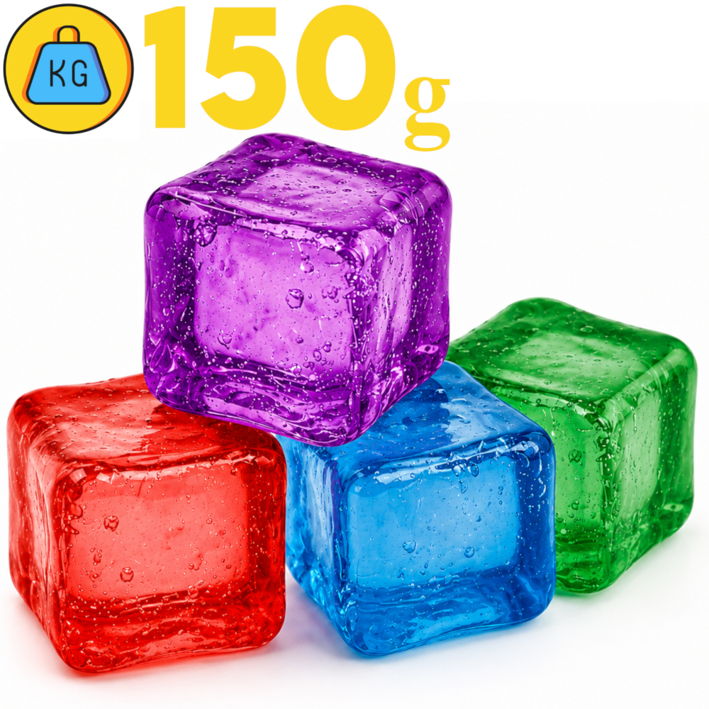 KOSTKA LODU Ice Cube Gniotek Antystresowy Nice Cube 5cm 150g Tik Tok 2026! TOMDORIX