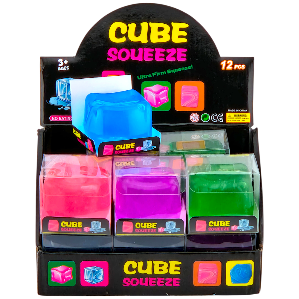 KOSTKA LODU Ice Cube Gniotek Antystresowy Nice Cube 5cm 150g Tik Tok 2026! TOMDORIX