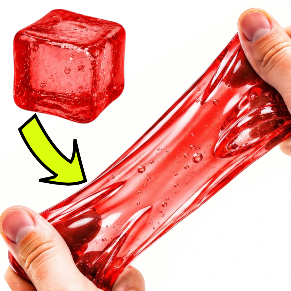 KOSTKA LODU Ice Cube Gniotek Antystresowy Nice Cube 5cm 150g Tik Tok 2026! TOMDORIX