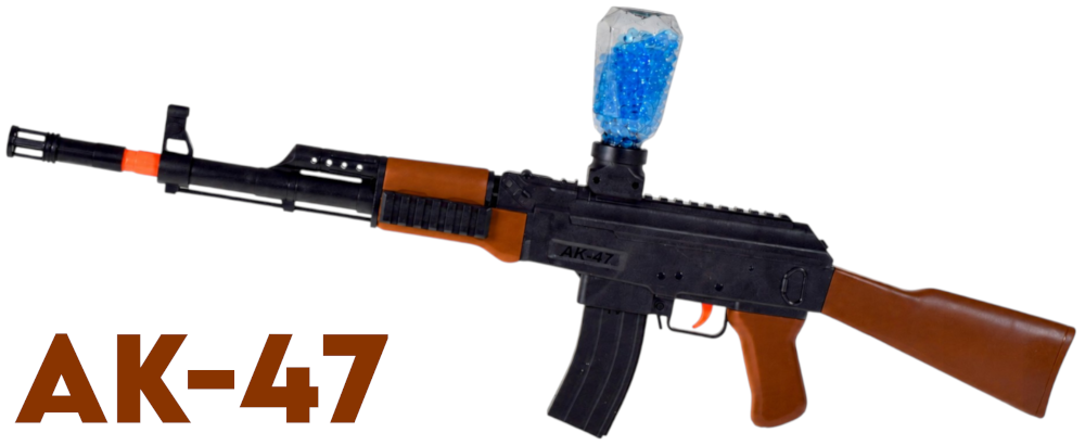 Karabin AK-47 Automat Na Kulki Naboje Żelowe Wodne Orbeez Bezpieczny pistolet TOMDORIX