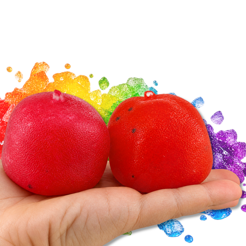 GNIOTEK SLUSHY Kruszony Lód Sorbet Owocowy Squishy Crunchy Sensoryczny ASMR TOMDORIX