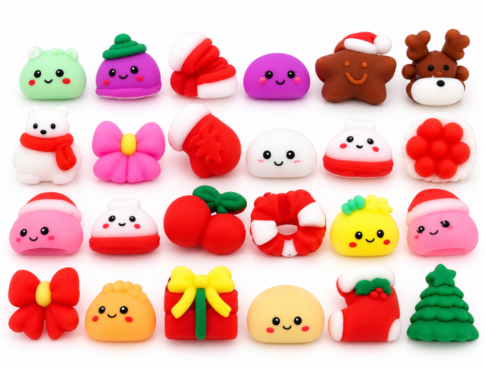 Kalendarz Adwentowy 2026 Gniotki Pierogi Squishy Antystresowe 24 Sztuki Prezent Na Mikołajki